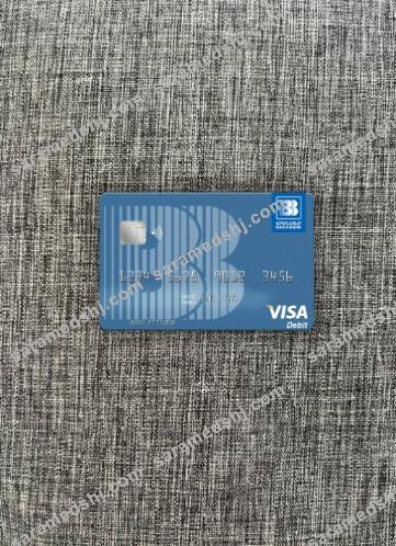 Georgia Basis Bank visa debit card photolook front